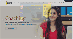 Desktop Screenshot of imfs.co.in