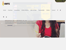 Tablet Screenshot of imfs.co.in
